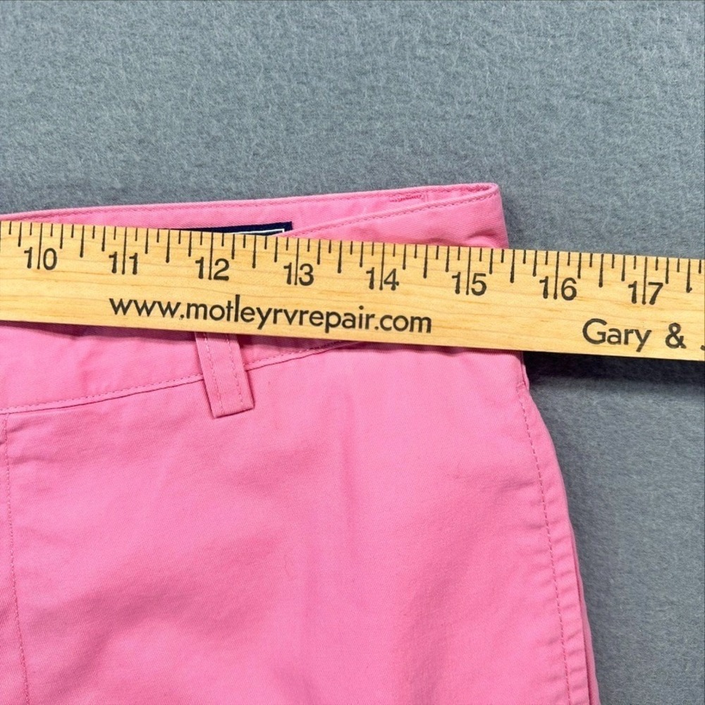 Vineyard Vines Chino Shorts Mens 30 Pink Breaker Cotton Flat Front 1H0213 - Picture 6 of 11